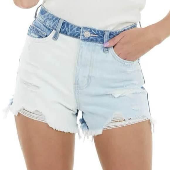Vervet High Rise Jean Shorts Size Medium - Picture 1 of 9
